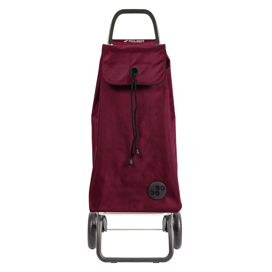 Rolser 2L MF Shoppingvagn 43L – Vinröd