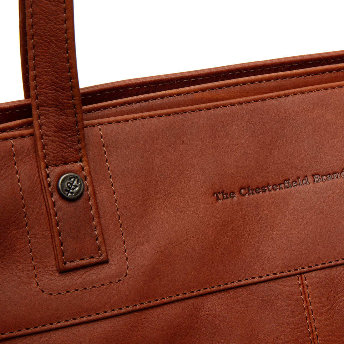 The Chesterfield Brand Solvia Shoppingväska 39 cm – Cognac