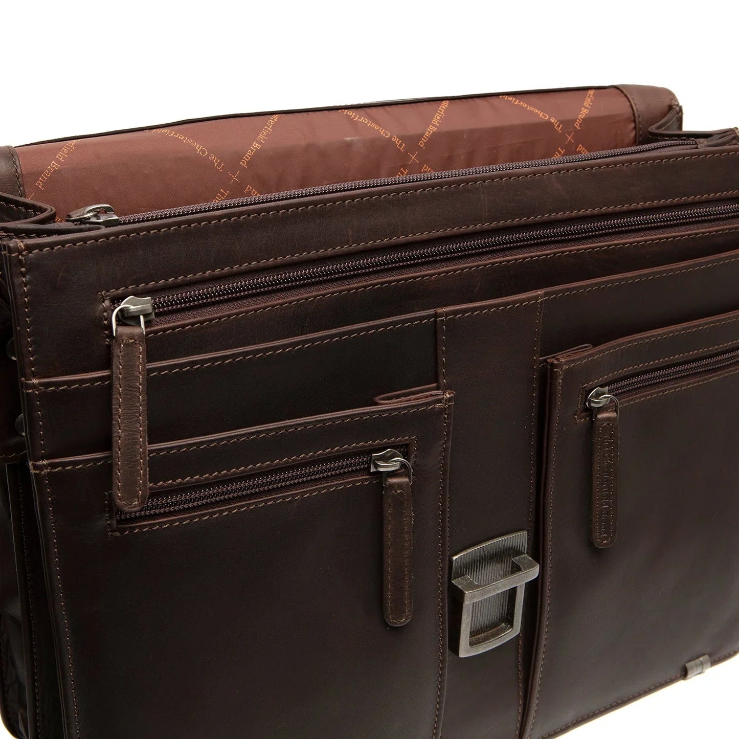 The Chesterfield Brand Stuttgart Datorportfolj 14 Tum - Brun