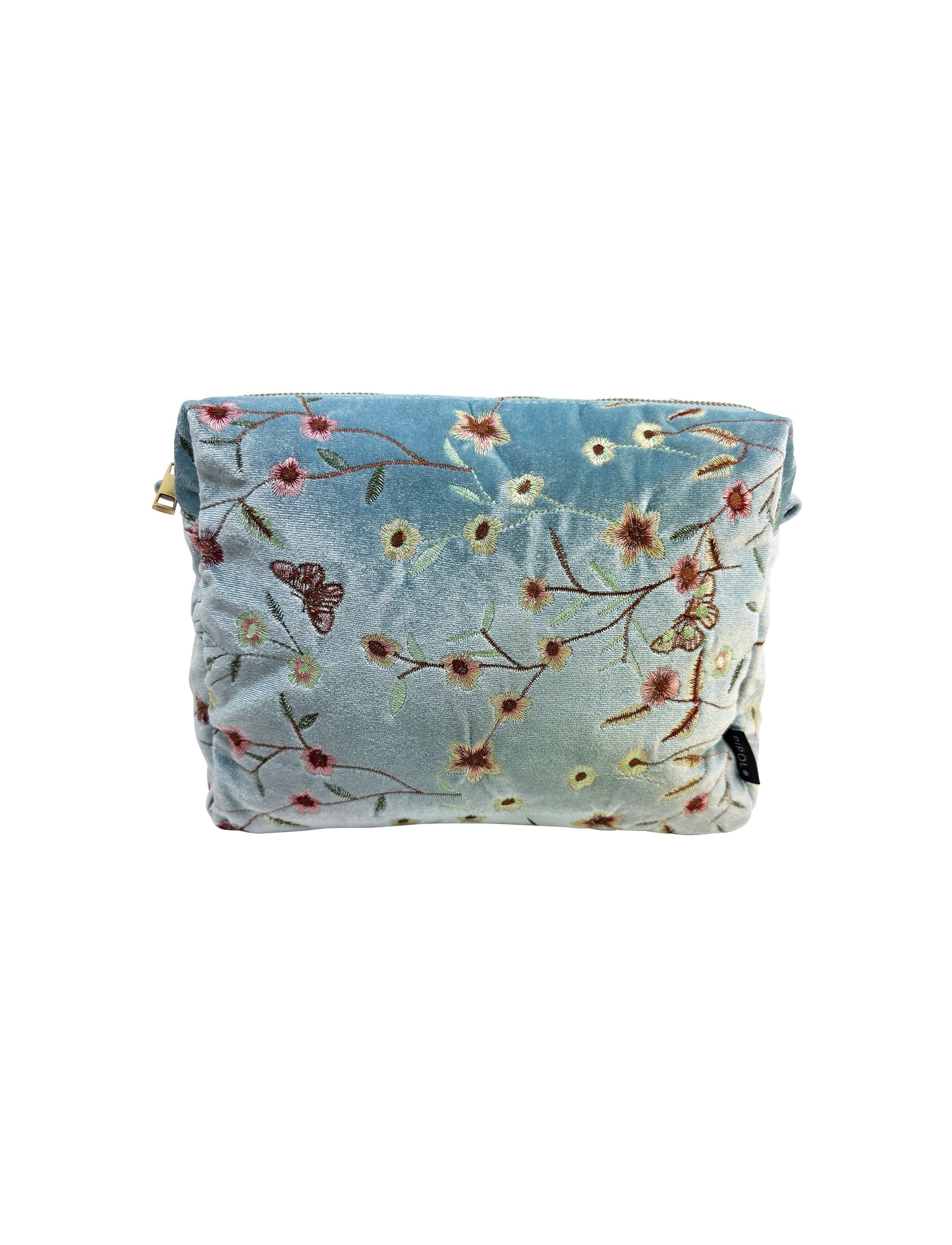 PIPOL Garden Velvet Big Blue – Necessär i sammet