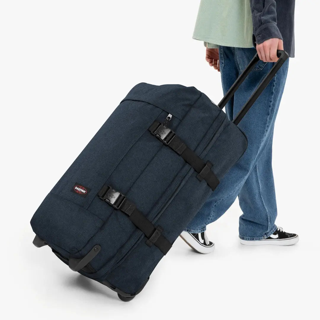 Eastpak Tranverz M - Triple Denim Mellanstor Resväska 67cm