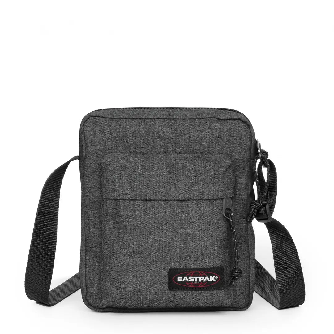 Eastpak Arcade Mini Bag - Svart Denim Crossbodyväska 21.5cm