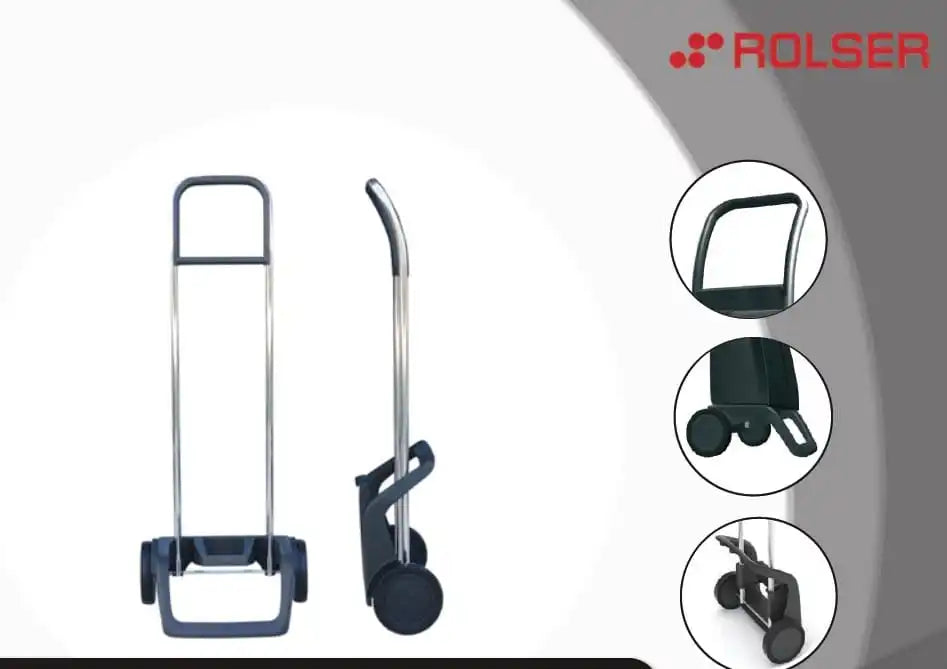 Rolser Joy LN Shoppingvagn 40L – Ljusblå