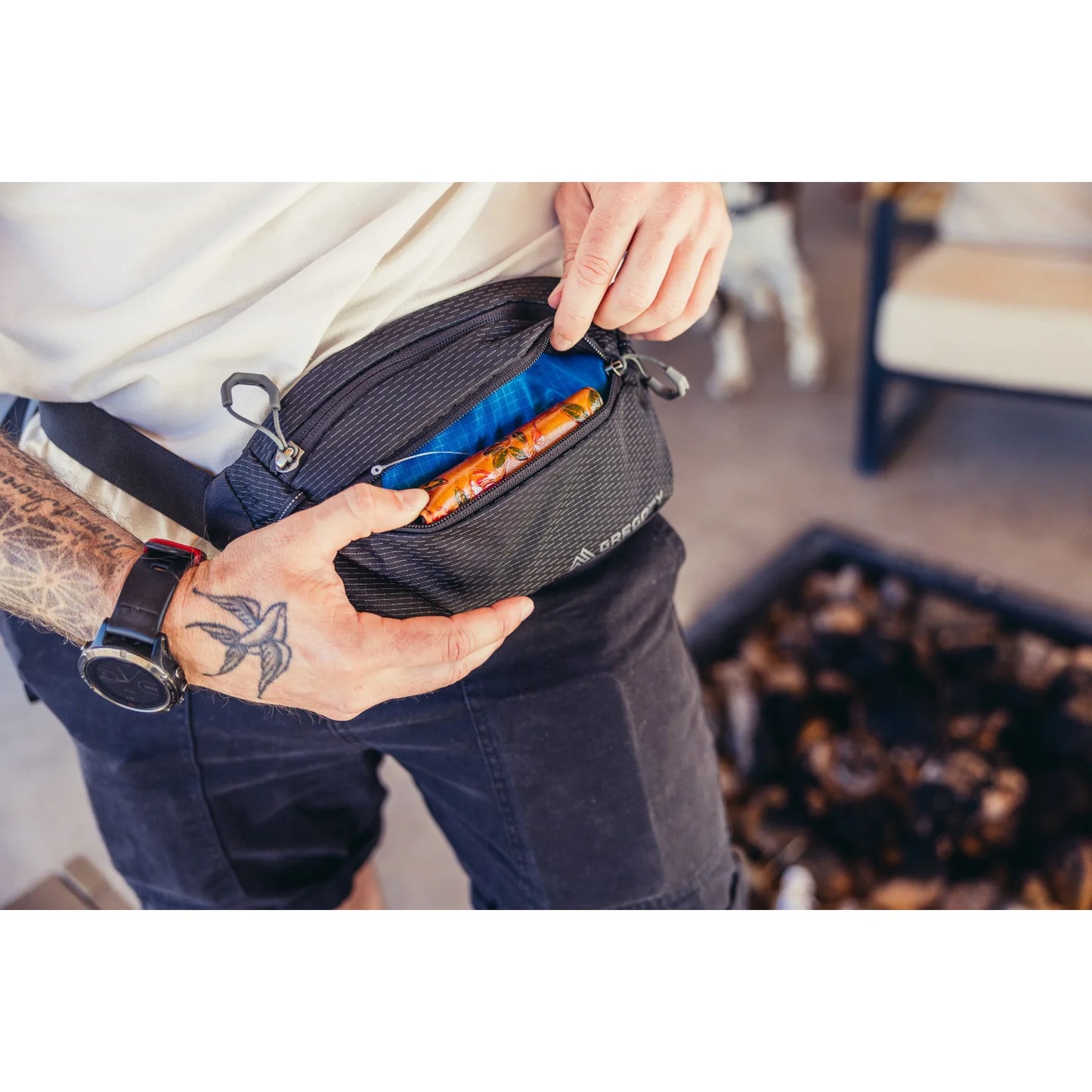 Gregory Nano Waistpack Mini - Kalkvit