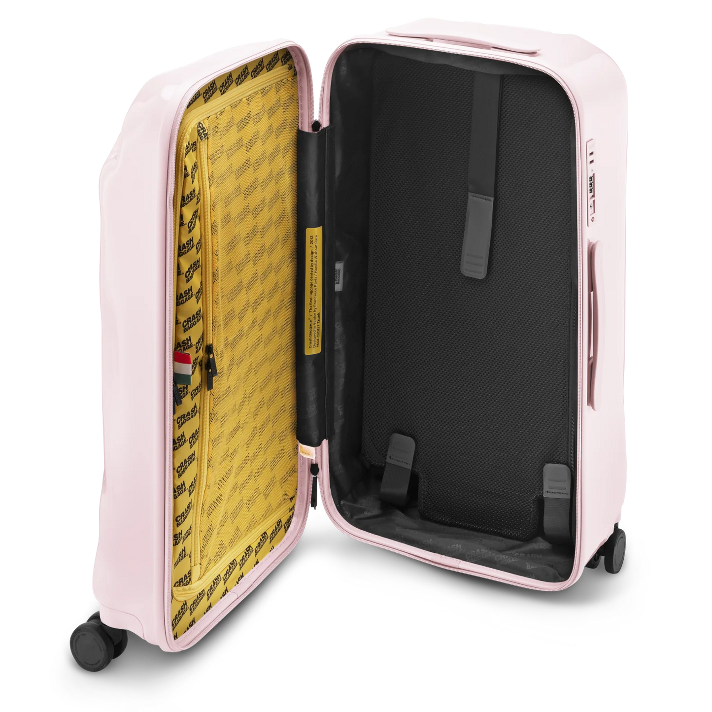 Crash Baggage Trunk Mellanstor Resväska 72cm Ljusrosa