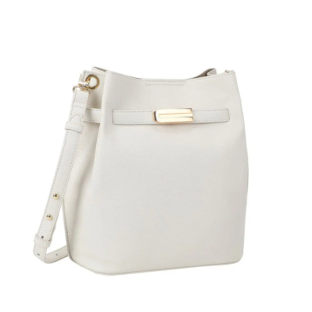 Ulrika Design Belt - Beige Handväska 38cm