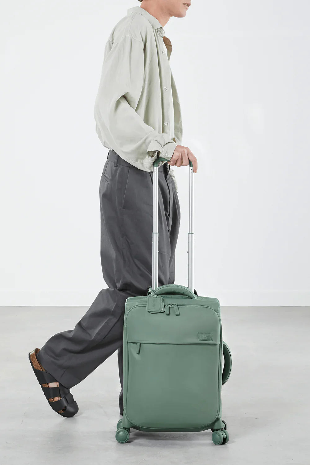 Lipault Plume Kabinväska 55cm - Dry Sage