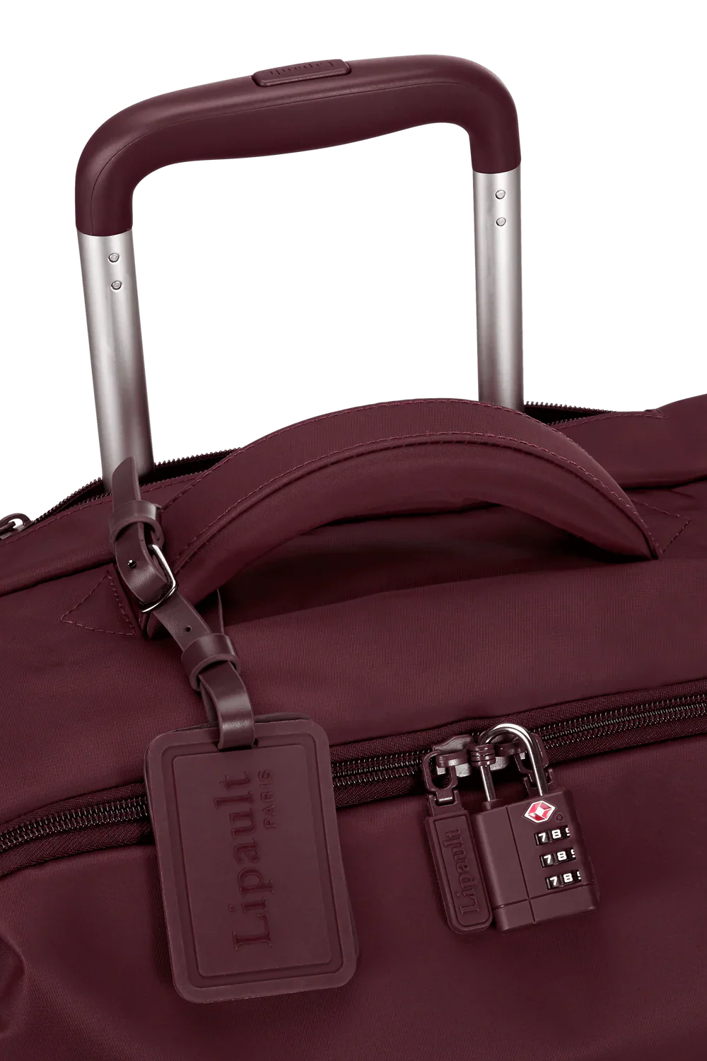 Lipault Foldable Plume Mini kabinväska 45 cm - Bordeaux