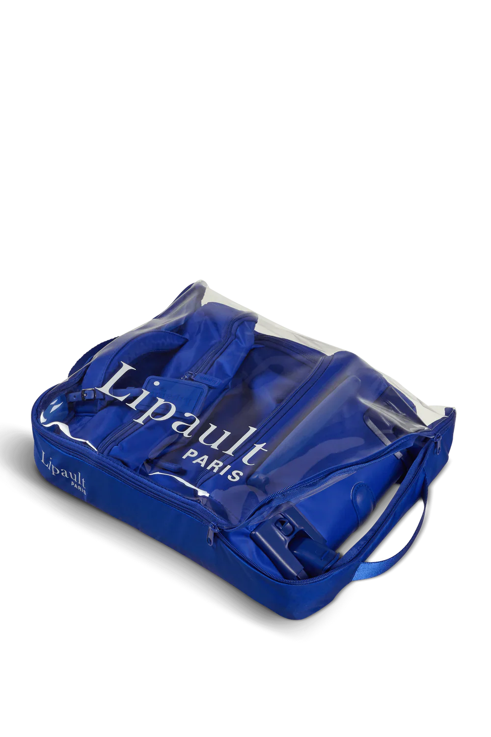 Lipault Foldable Plume Mini kabinväska 45 cm - Magnetic Blå