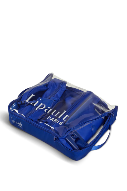 Lipault Foldable Plume Mini kabinväska 45 cm - Magnetic Blå