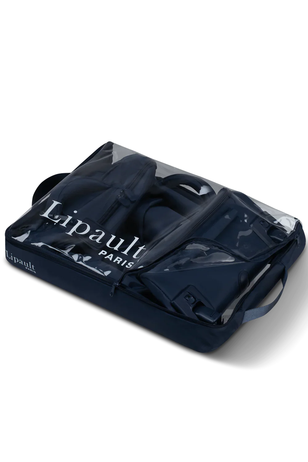 Lipault Foldable Plume kabinväska 55 cm - Navy