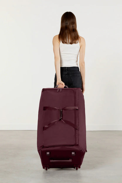Lipault Foldable Plume Duffelväska 78 cm - Bordeaux