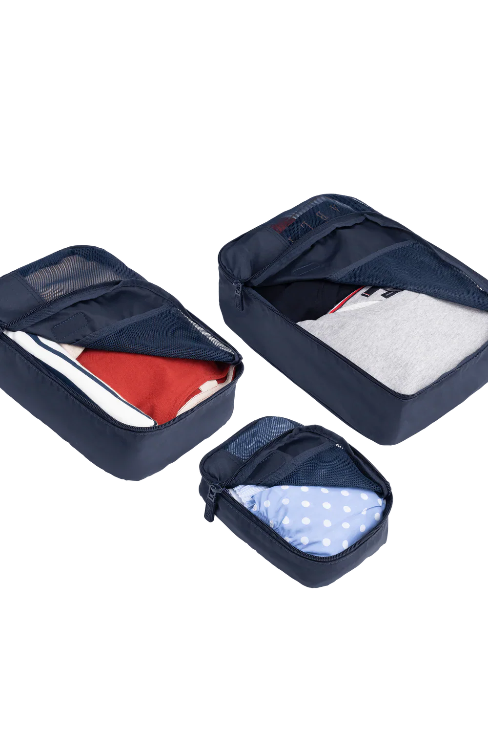 Lipault Accessoarer Packkuber 3-set - Navy