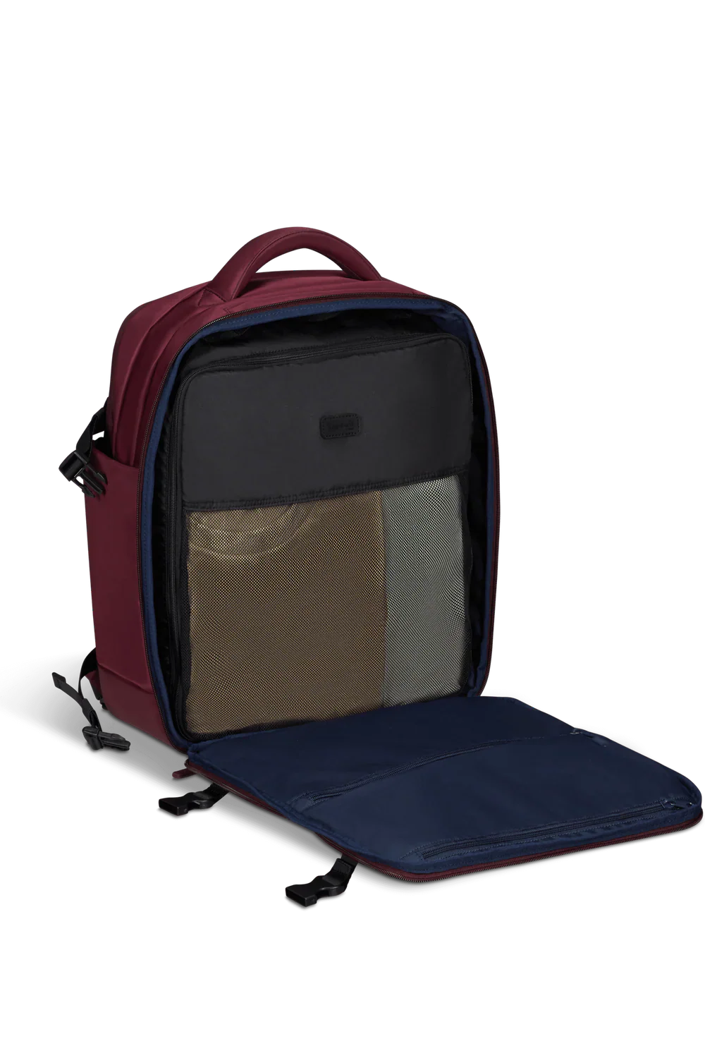 Lipault City Plume Travel Backpack - Bordeaux