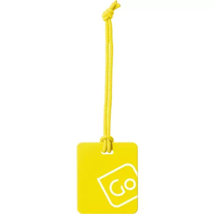Go Travel Bagagelappar 2-pack Gul/Grön