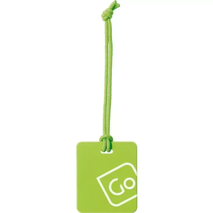 Go Travel Bagagelappar 2-pack Gul/Grön