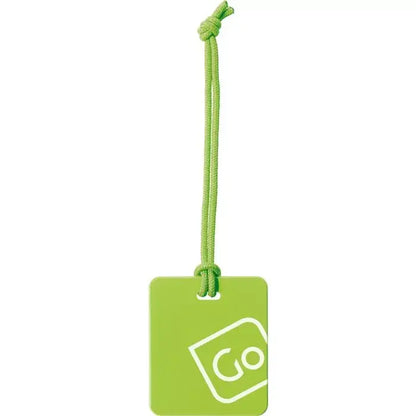 Go Travel Bagagelappar 2-pack Gul/Grön