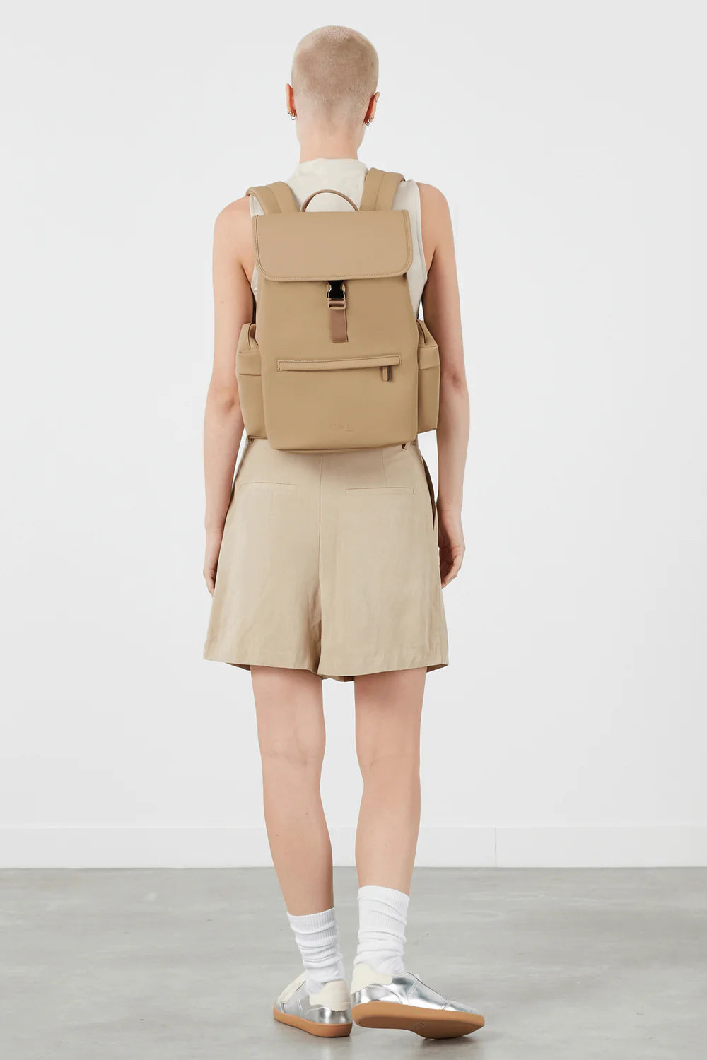 Lipault Lost In Berlin Ryggsäck Cargo 38cm  - Sandsten