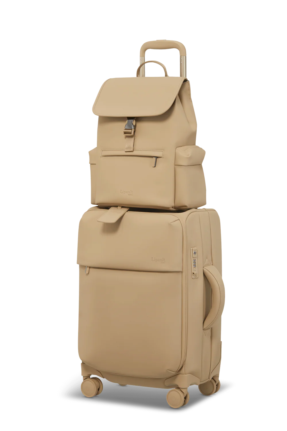 Lipault Lost In Berlin Ryggsäck Cargo 38cm  - Sandsten