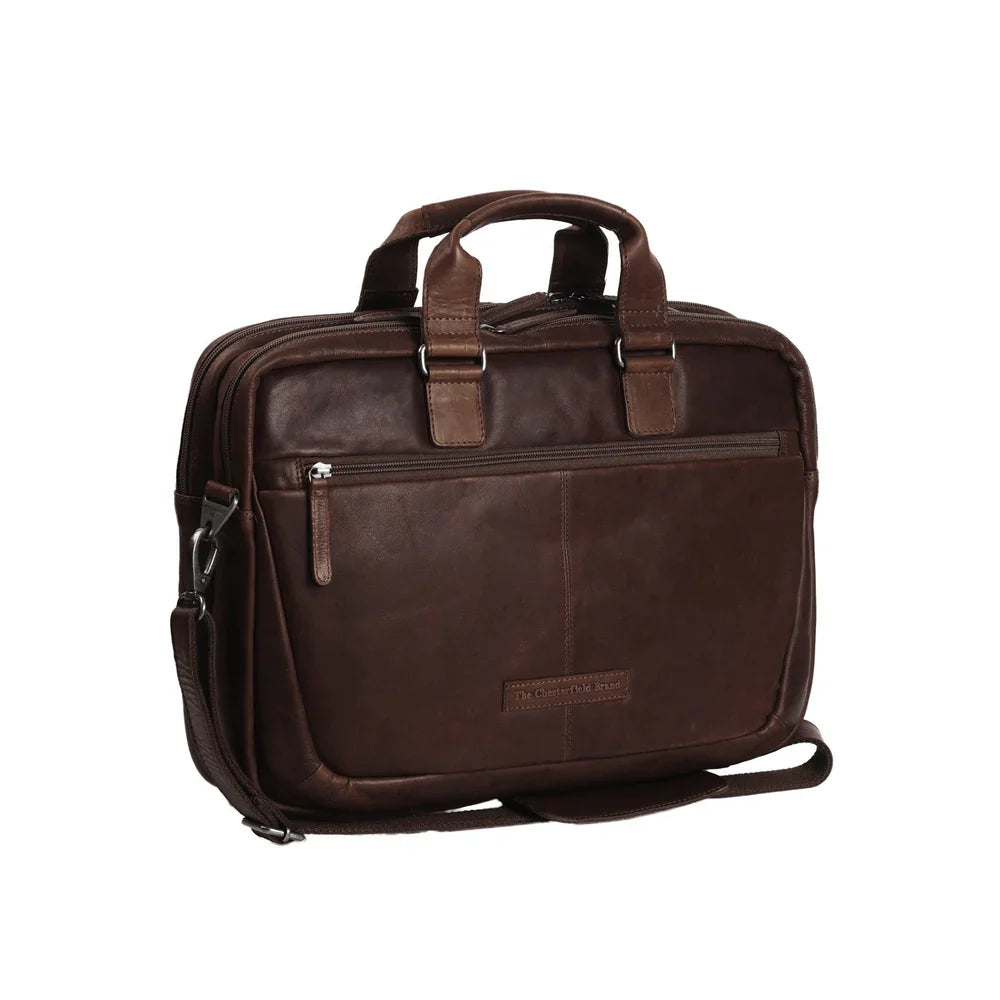 The Chesterfield Brand Seth – Datorportfölj 15" – Brun
