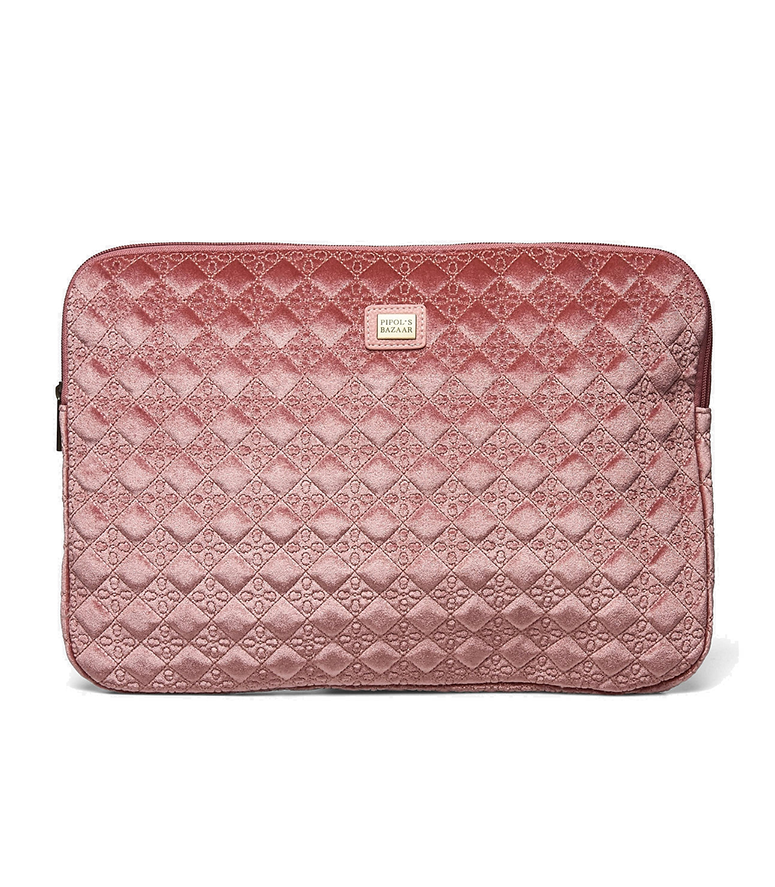 PIPOL SHELL VELVET LOGO 15" DEEP PINK