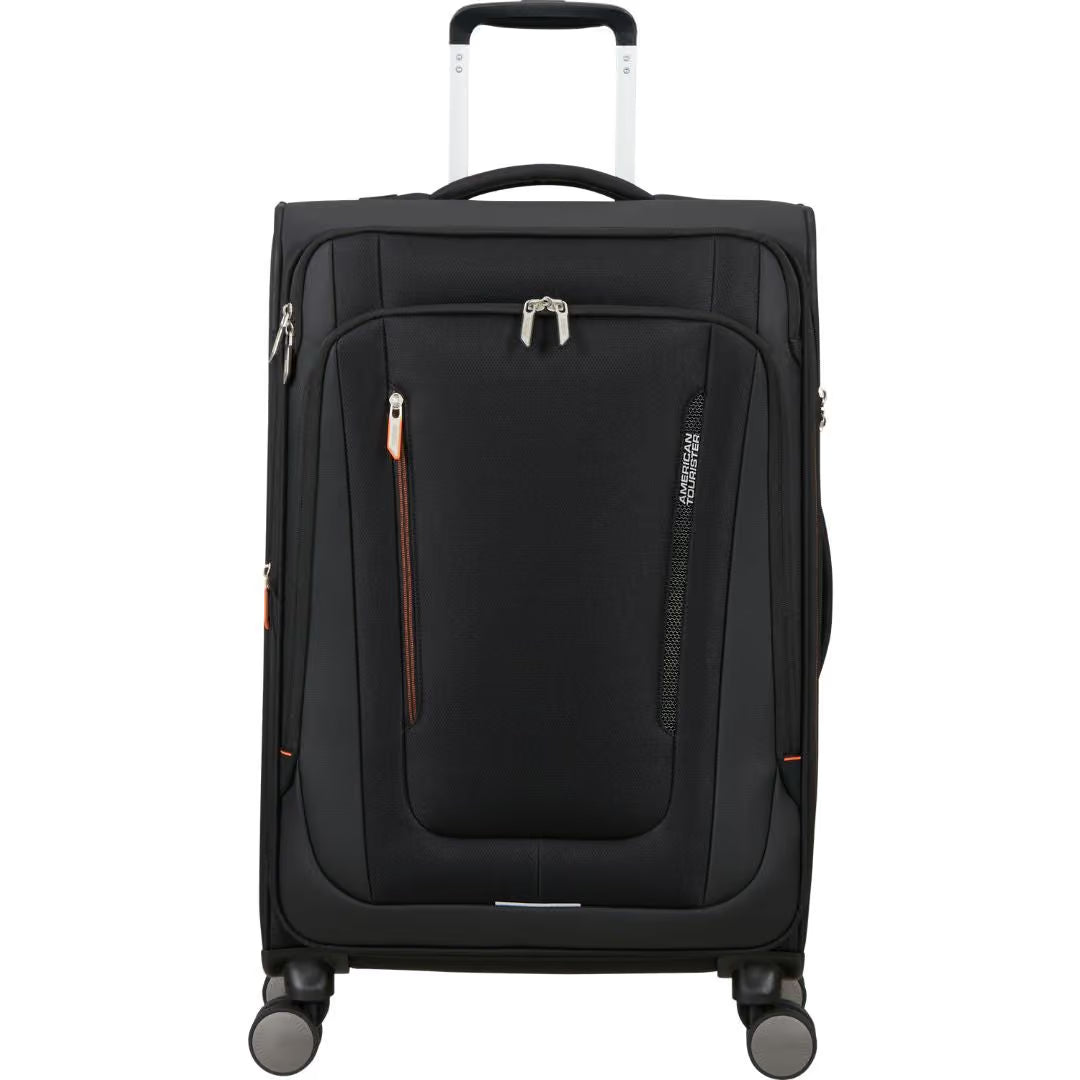 American Tourister Wanderlite - Svart Mellanstor Resväska 68cm