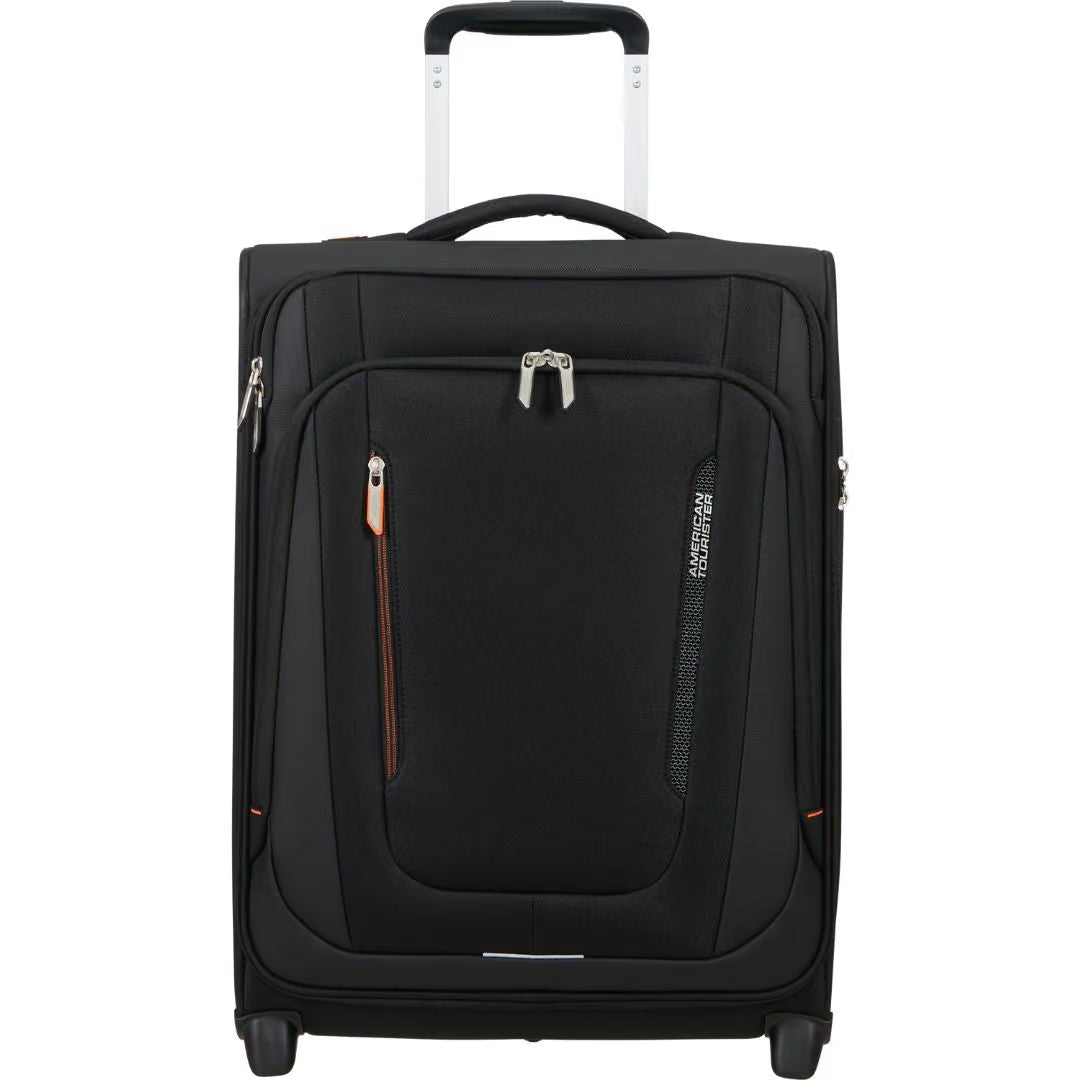American Tourister Wanderlite - Svart Kabinväska 2-Hjul 55cm