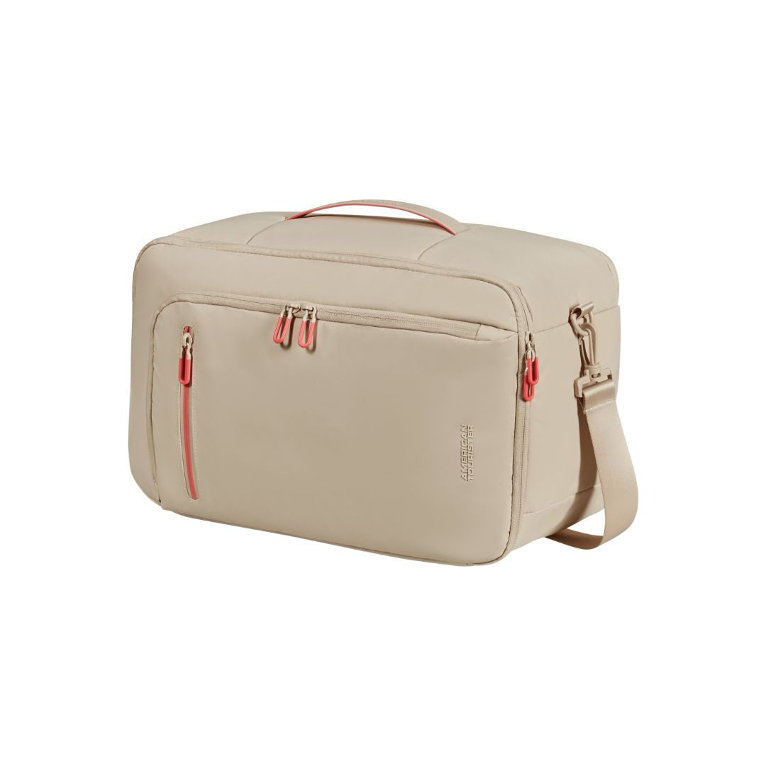 American Tourister Puffypop 3-Vägs Boardingväska 40cm Beige
