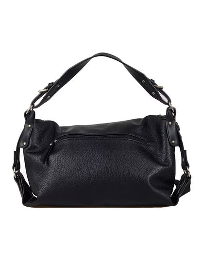 Ulrika Design Recycled PU 2.0 – Handväska 37cm – Svart