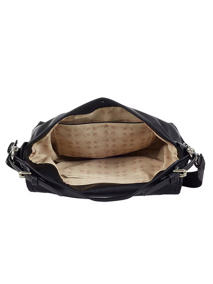 Ulrika Design Recycled PU 2.0 – Handväska 37cm – Svart
