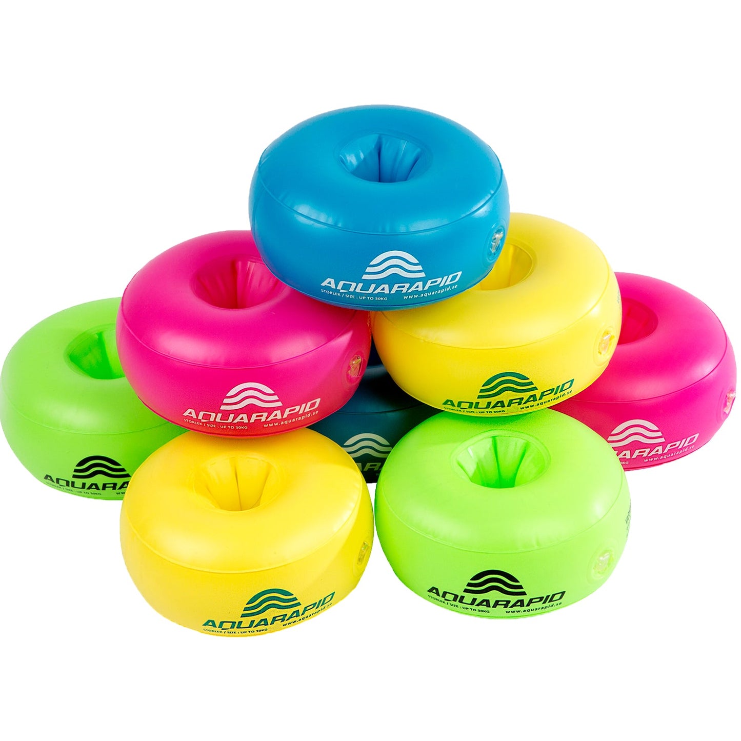 Aquarapid - Aquaring armringar - 30 kg Pink