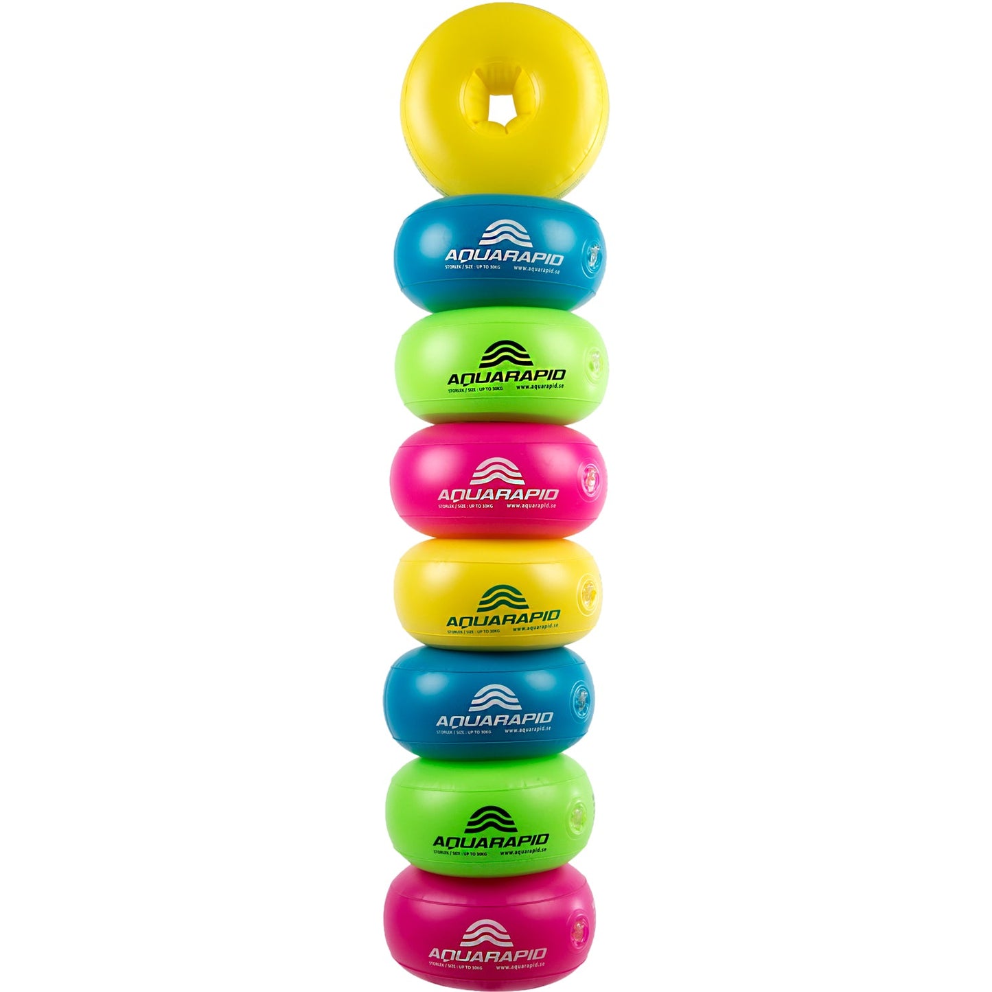 Aquarapid - Aquaring armringar - 30 kg Pink
