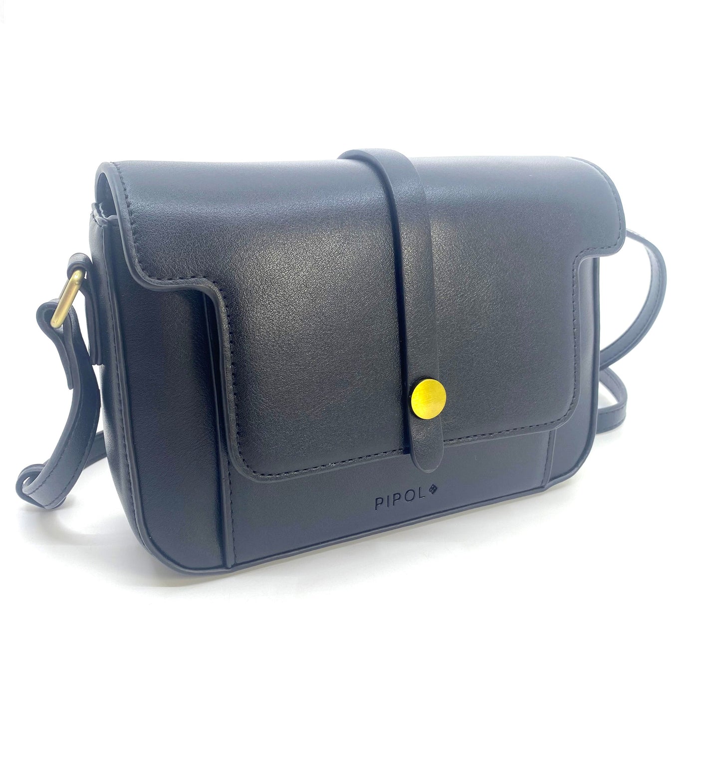 PIPOL Beatrice Cross Black – Crossbody-väska i veganläde