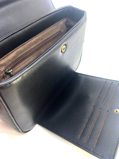PIPOL Beatrice Cross Black – Crossbody-väska i veganläde