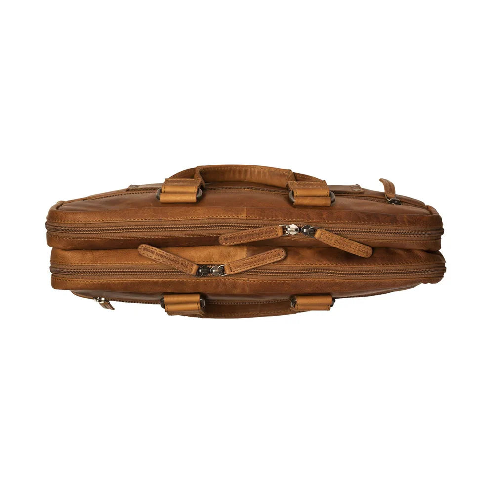 The Chesterfield Brand Seth – Datorportfölj 15" – Cognac