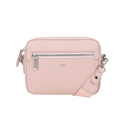 Ulrika Design Bar Zipper - Ljusrosa Axelväska 21cm