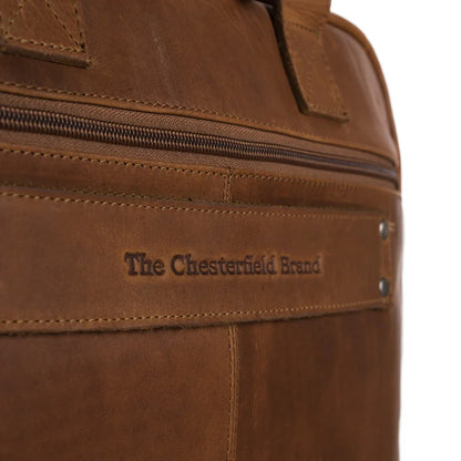 The Chesterfield Brand Calvi – Datorväska 15.6" – Cognac