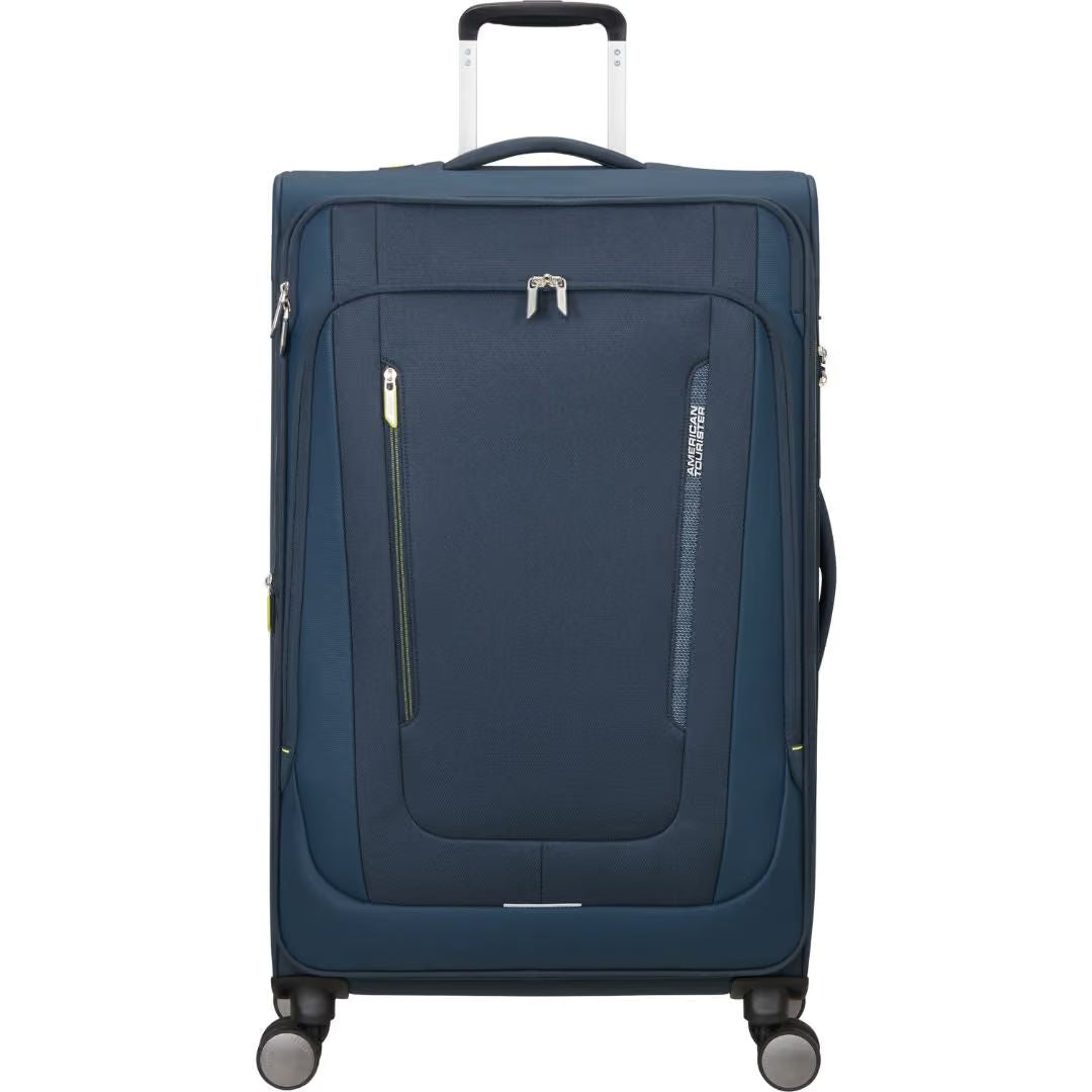 American Tourister Wanderlite - Dark Navy Stor Resväska 79cm
