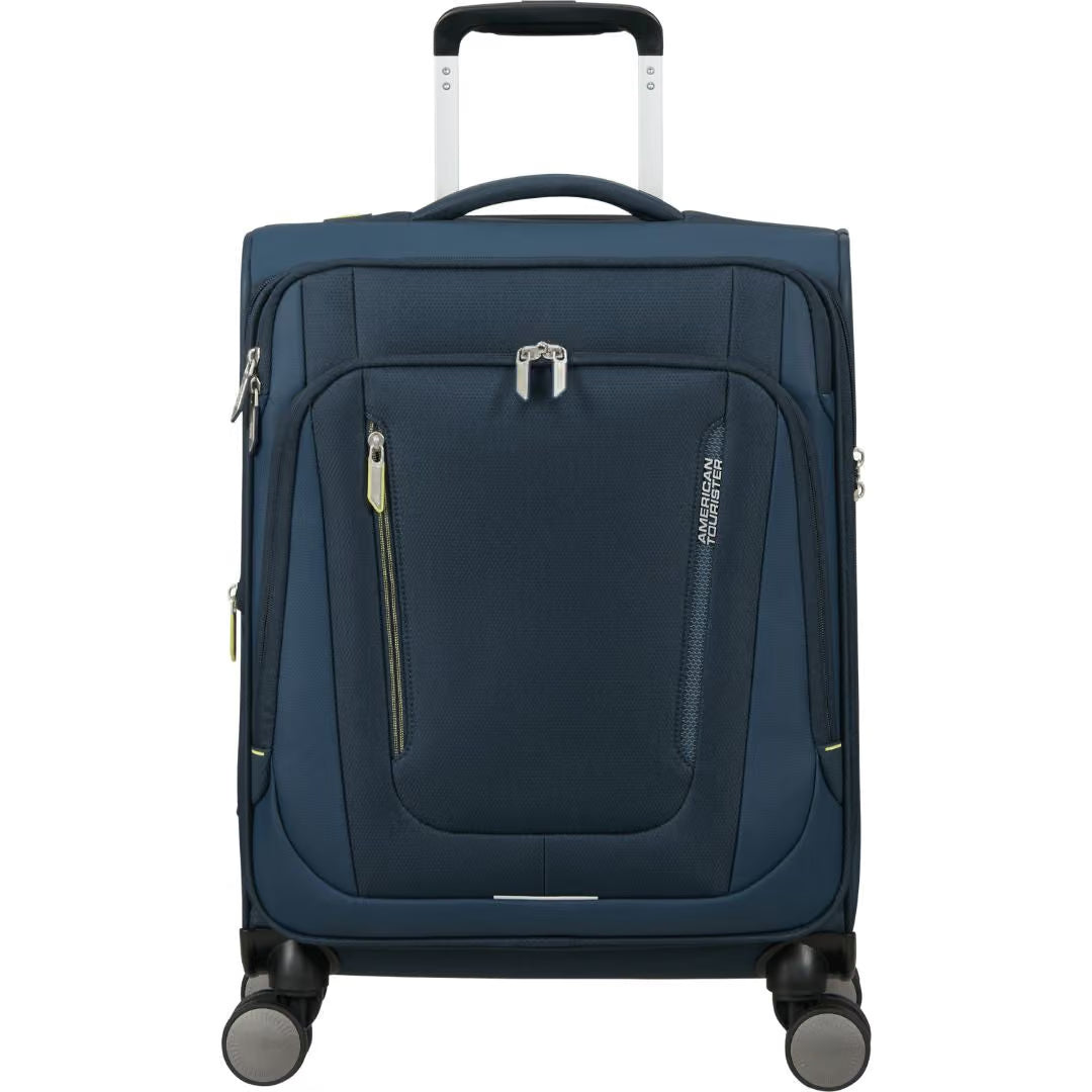 American Tourister Wanderlite - Dark Navy Kabinväska 55cm