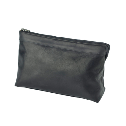 Tony Perotti Vegetale Leather Necessär 27 cm Svart
