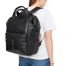 New Rebels Obsidian Tremont Ryggsäck i Läder – Svart