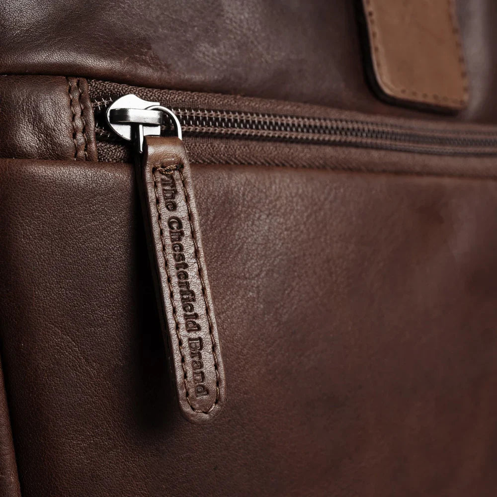 The Chesterfield Brand Seth – Datorportfölj 15" – Brun