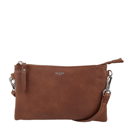 Ulrika Design Noos – Axelremsväska 21cm – Brun