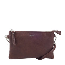 Ulrika Design Noos – Axelremsväska 21cm – Mörkbrun