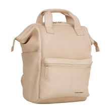 New Rebels Obsidian Tremont Ryggsäck i Läder – beige