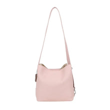 Ulrika Design Bar Zipper - Ljusrosa Axelväska 38cm