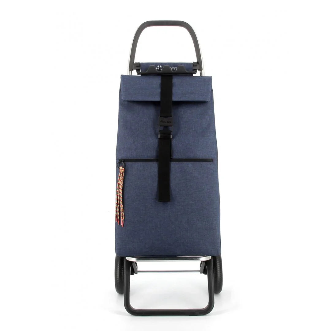 Rolser 2L Big Tweed Shoppingvagn 43L - Marinblå