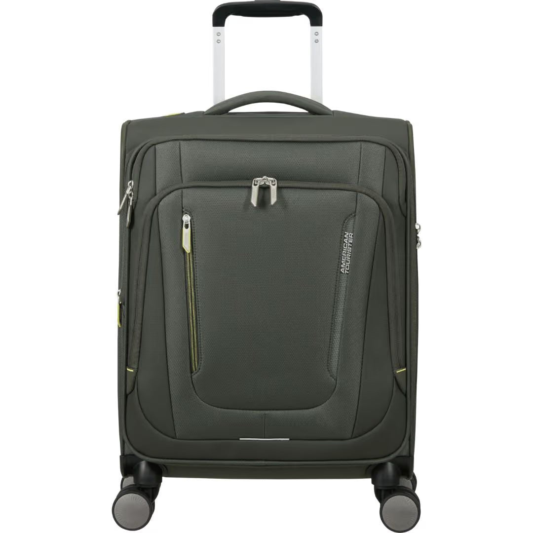 American Tourister Wanderlite - Dark Khaki Kabinväska 55cm