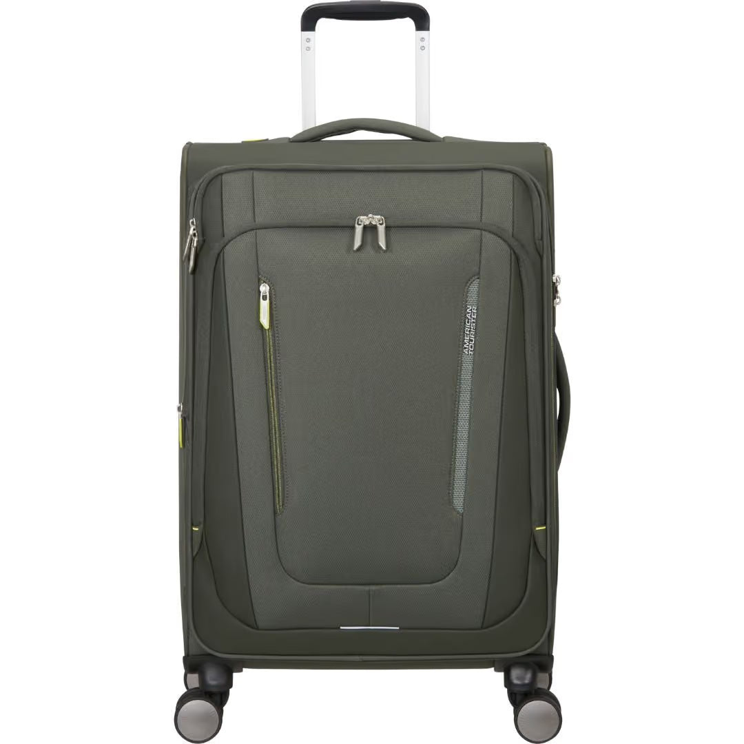 American Tourister Wanderlite - Dark Khaki Mellanstor Resväska 68cm