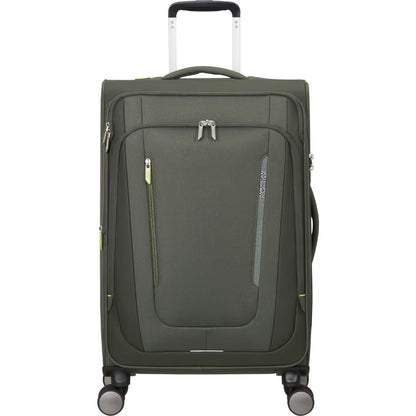 American Tourister Wanderlite - Dark Khaki Mellanstor Resväska 68cm